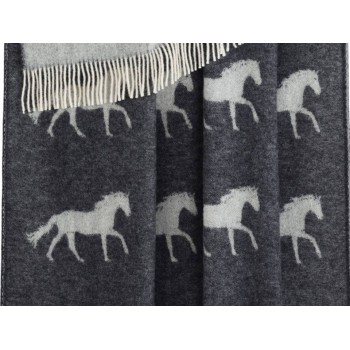 Pferde Kuscheldecke für Pferdeliebhaber, Pferdedecken, Pferde Deko, Reiter Decken mit Pferdebildern