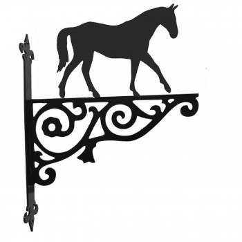 Pferde Wandhalterung, Pferde Wanddeko, Pferde Hängevorrichtung Blumenkörbe, Trensenhaken, Halfterhaken
