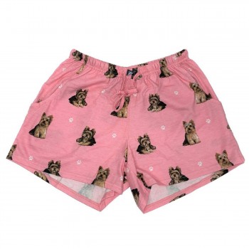 Yorkshire Terrier Schlaf Shorts Yorkshire Terrier Pyjama Shorts Yorkshire Terrier Lounge Shorts Yorkshire Terrier Damen Shorts