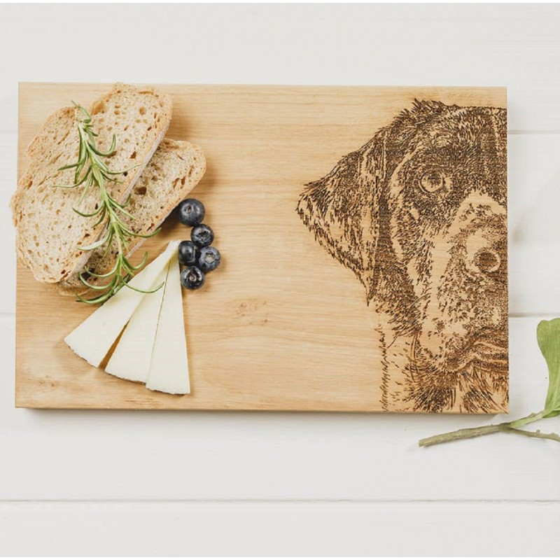 Labradorbrett Labrador Holzbrett Labrador Küchenbrett Labrador Käsebrett Labrador Brett