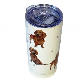 originelle Dackelgeschenke Dackel Coffee-to-Go Becher Dackel Thermobecher Dackel