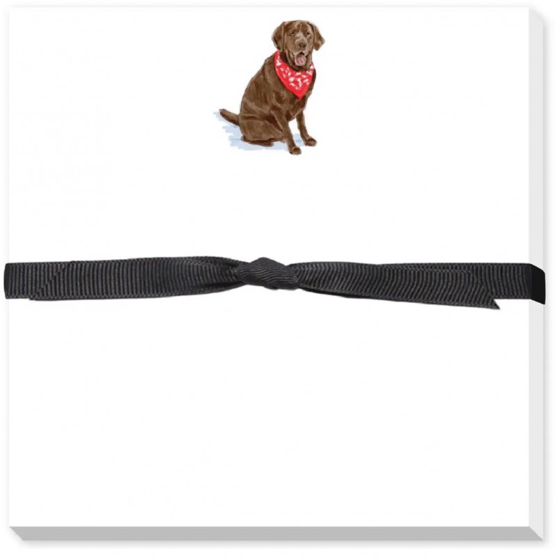 Geschenke für Hundebesitzer kaufen: Labrador Notizzettel, Notizzettel Labrador, Labrador Notizblock