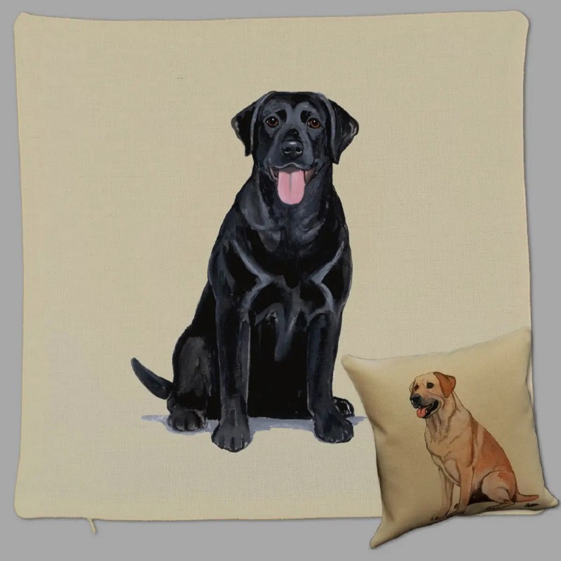 Labradorgeschenke kaufen: Labradorkissen Labrador Kissen Deko Labrador Deko Kissen