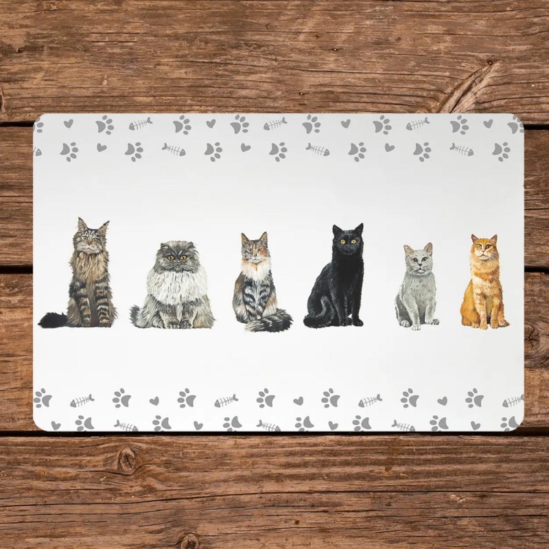 Katzen Tischsets Katzen Tisch Sets Katzen Tisch Set Katzen Tischset Katzen Platzmappen Katzen Platzset