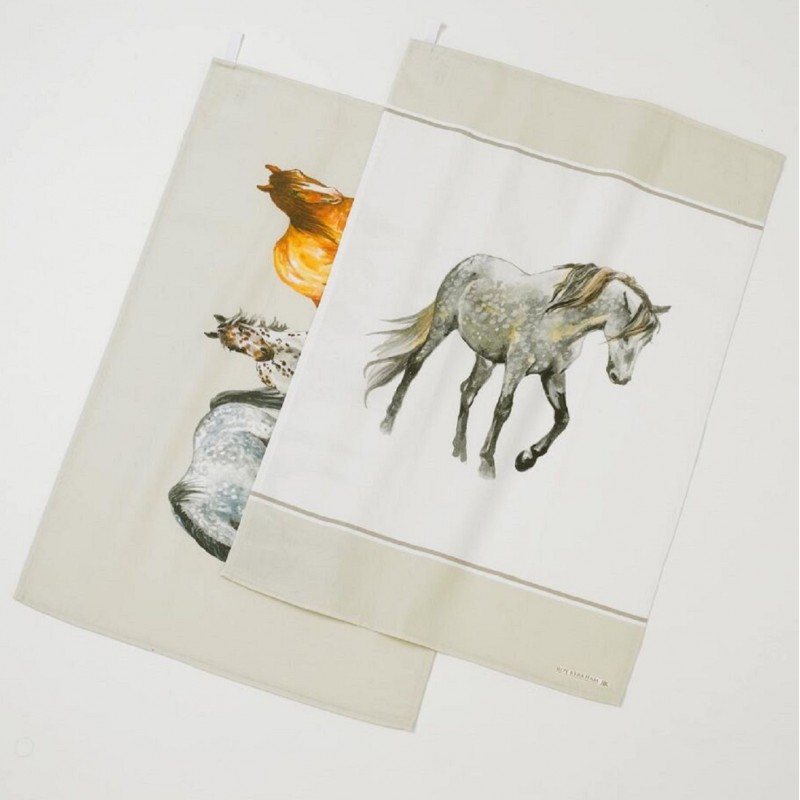 Pferde Geschirrtücher Pferde Trockentücher Pferde Küchentücher für ReiterInnen, Pferde Geschirrtuch für ReiterInnen