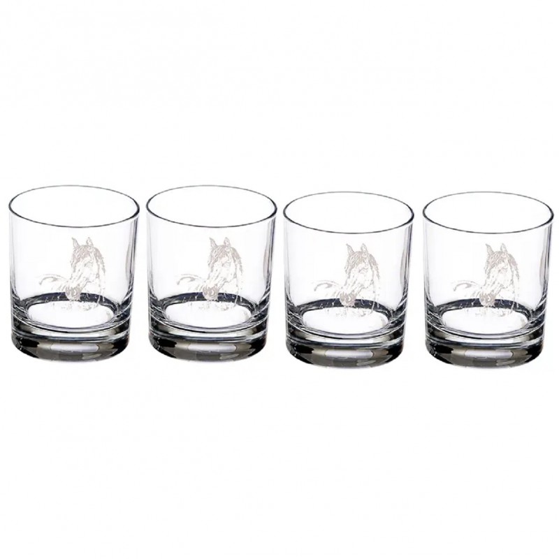 Pferdegläser mit Pferdegravur Gläser für Reiter Gläser Pferdedesign Gläser Whisky Tumbler für Reitergläser